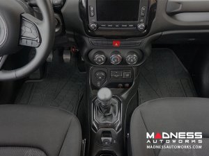 Jeep Renegade Floor Mats - All Weather Rubber - Premium Version Jeep Renegade Floor Mats - All Weather Rubber - Premium Version